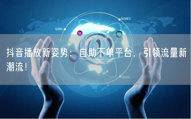 抖音播放新姿势：自助下单平台，引领流量新