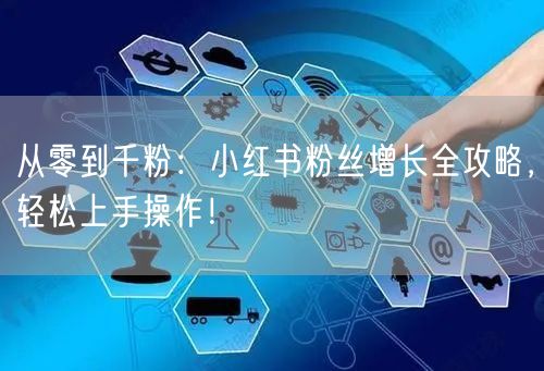 从零到千粉：小红书粉丝增长全攻略，轻松上手操作！