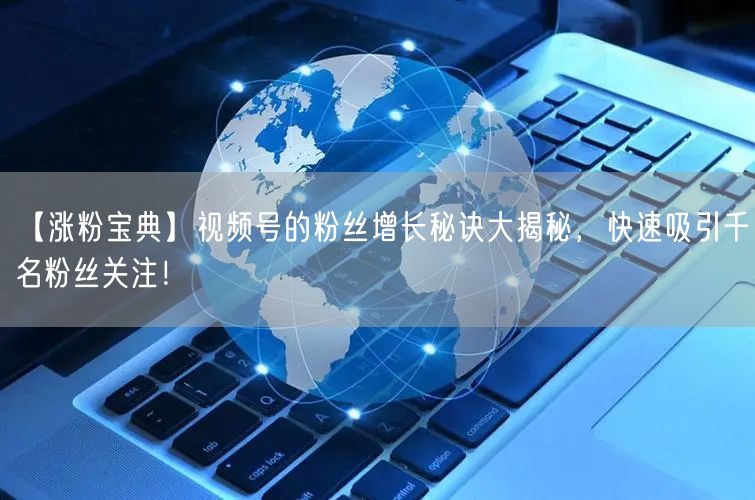 【涨粉宝典】视频号的粉丝增长秘诀大揭秘，快速吸引千名粉丝关注