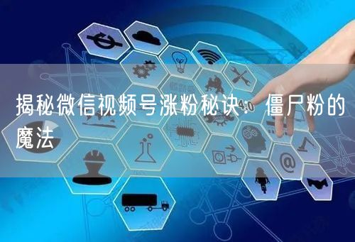 揭秘微信视频号涨粉秘诀：僵尸粉的魔法