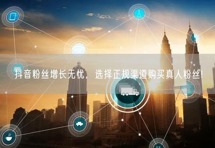 抖音粉丝增长无忧，选择正规渠道购买真人粉丝!