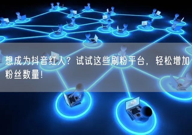 想成为抖音红人？试试这些刷粉平台，轻松增加粉丝数量！