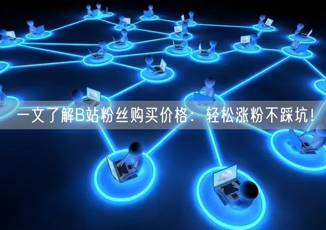 一文了解B站粉丝购买价格：轻松涨粉不踩坑！