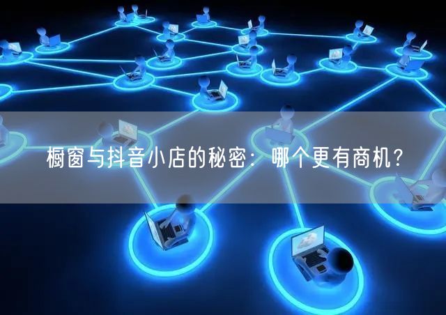 橱窗与抖音小店的秘密：哪个更有商机？