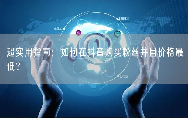 超实用指南：如何在抖音购买粉丝并且价格最低？