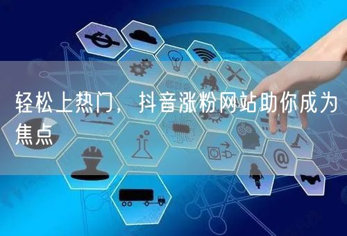 轻松上热门，抖音涨粉网站助你成为焦点